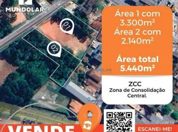 92b140c21d6650677acdb9302955285c677d97b3 · Terreno à venda, 5.440 m² por R$ 6.530.000 - Centro - Araucária/PR