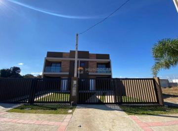e6f3714f4f51b8d530755e9c921f326391355791 · Sobrado com 3 dormitórios à venda, 128 m² por R$ 690.000,00 - Costeira - Araucária/PR
