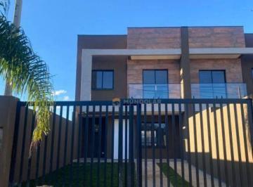 a00f5486388260e24a69e30e021f7fe104baf337 · Sobrado com 3 dormitórios à venda, 105 m² por R$ 594.000,00 - Costeira - Araucária/PR