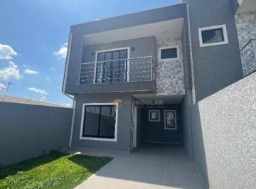 2a9075dfed1bd15736c360cc88394d61eda01bb7 · Sobrado com 3 dormitórios à venda, 108 m² por R$ 720.000,00 - Estação - Araucária/PR