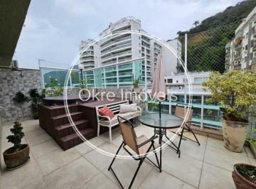 Apartamento · 167m² · 3 Quartos · 2 Vagas · Magnífica Cobertura Linear 167m2 em Botafogo