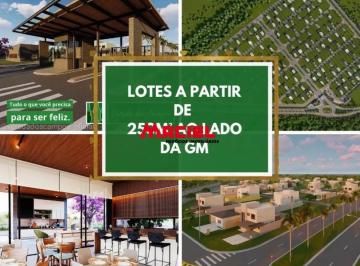 Terreno · 250m² · ÓTIMO TERRENO EM CONDOMÍNIO FECHADO A 5 MINUTOS DO CENTER VALE, LAZER, 250 M2, ACEITA FINANCIAMENTO