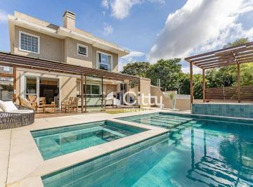 Piscina com borda infinita · Casa com 3 suítes à venda, 303 m² por R$ 2.990.000 - Santa Felicidade - Curitiba/PR