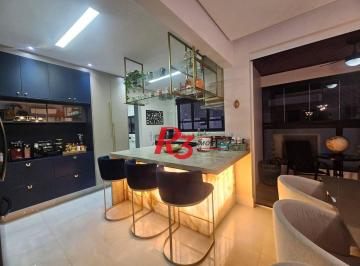 9e1412c22cf9f53fdd2205cfff63ca1b13ca027e · Apartamento com 3 dormitórios à venda, 120 m² por R$ 1.650.000,00 - Pompéia - Santos/SP