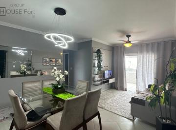 Apartamento · 101m² · 3 Quartos · 2 Vagas · Apartamento 3 Quartos em Vila Guilhermina - Praia Grande, SP