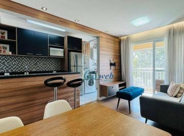 7e5b775a25f858faf65b2cd453fdc62111e67879 · Apartamento com terraço gourmet com 2 dormitórios à venda, 56 m² por R$ 555.000 - Campestre - Santo
