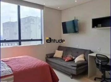 Comercial · 27m² · 1 Quarto · 1 Vaga · FLAT MOBILIADO LOCAÇÃO SELENITA BETHAVILLE BARUERI