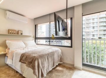 Apartamento de 1 quarto, São Paulo · Flat mobiliado 1 dormitório 36 m² em Pinheiros próximo ao Metrô Faria Lima e Shopping Eldorado