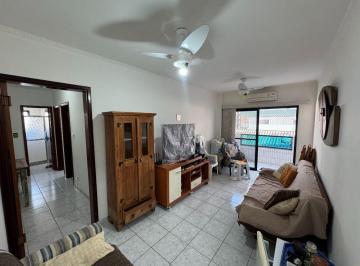 Foto 1 · Apartamento mobiliado com vista para o mar à venda no Canto do Forte – 2 dormitórios, suíte e 81 m²