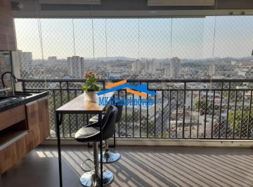 Apartamento · 63m² · 2 Quartos · 1 Vaga · Apartamento 63,50m²,  2 Dormitórios sendo 1 Suíte - Varanda Gourmet - DUBAI