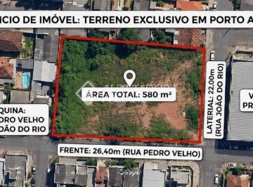 Terreno · 581m² · Terreno de Esquina no Partenon com 36m de Frente - Ideal para Construtores e Investidores
