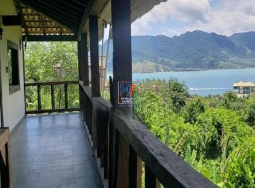 Casa · 402m² · 4 Quartos · Excelente casa no Engenho D´Água, em Ilhabela SP, 402m² a.c.,846m² a.t., 4 suítes, churrasqueira, sa