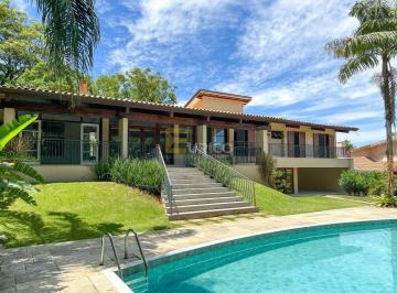 Casa · 416m² · 4 Quartos · 8 Vagas · Casa de Luxo com 4 Suítes para locação e venda no Condomínio Marambaia- Vinhedo SP