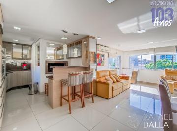 Apartamento · 117m² · 3 Quartos · Cobertura com Terraço, Lareira e Vista na Baronesa do Gravataí na Cidade Baixa