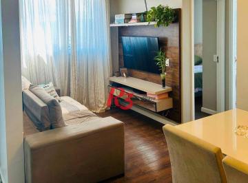 5eff646767979b77f000ab0c2c0e32728a15a160 · Apartamento à venda, 45 m² por R$ 315.000,00 - Castelo - Santos/SP