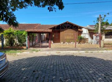 Casa · 130m² · 3 Quartos · 4 Vagas · LINDA CAS DE MADEIRA NOBRE COM 3 DORM. SUITE E GARAGEM