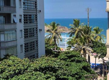 c87ef4952b6ce75a4b9a85596e7cf513be206691 · Apartamento com 4 dormitórios à venda, 110 m² por R$ 430.000,00 - Pitangueiras - Guarujá/SP