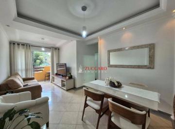 59fe22d44741e47de74cda1303fbbddcbc69fc1e · Apartamento com 3 dormitórios à venda, 76 m² por R$ 425.000,00 - Itapegica - Guarulhos/SP