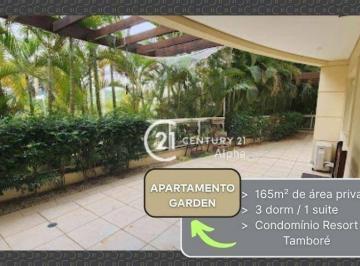b1fd9428167c90476984ebad8eb8f0de48592d73 · Apartamento Garden com 3 dormitórios para alugar, 165 m² por R$ 10.330,00/mês - Alphaville - Santan