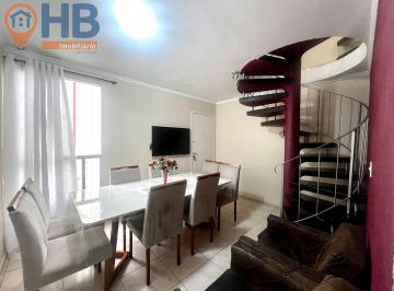 Apartamento · 94m² · 2 Quartos · 1 Vaga · Floradas - Cobertura Duplex, 94m², 2 Dorm e Área Gourmet c/ Churrasqueira