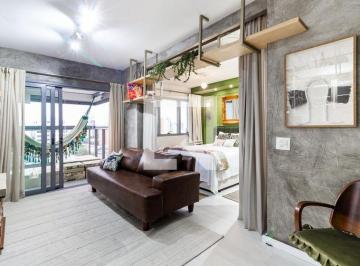 Apartamento · 51m² · 1 Quarto · 1 Vaga · Apartamento para Aluguel - Moema, 1 Quarto, 51 m2 - São Paulo
