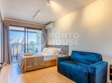 Apartamento · 33m² · 1 Quarto · Studio mobiliado para locação no Brooklin de 33m², próximo à estação de metrô
