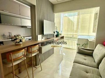 Sala · Apartamento com 2 dormitórios à venda, 56 m² por R$ 850.000,00 - Cerâmica - São Caetano do Sul/SP