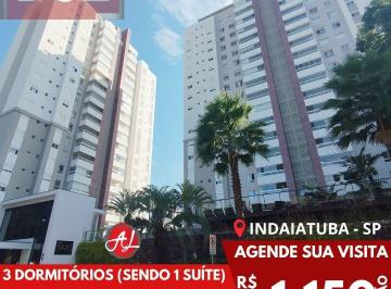 Apartamento · 96m² · 3 Quartos · 2 Vagas · Apartamento Com 96 metros - Condomínio DUE -Indaiatuba - SP!