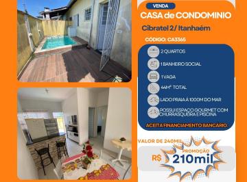 Casa de 2 quartos, Itanhaém · CASA COM PISCINA A VENDA NA PRAIA EM ITANHAÉM/SP