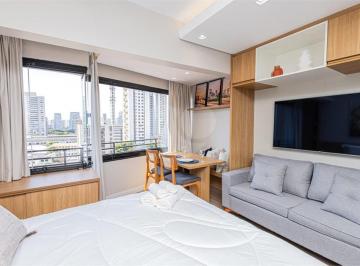 Apartamento de 1 quarto, São Paulo · Apartamento Studio - Brooklin - 1 quarto - 1 banheiro - Venda / Compra