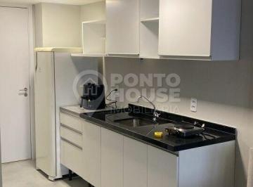Apartamento · 36m² · 1 Quarto · Apartamento mobiliado para locação com 1 dormitório, 1 sala e 1 vaga