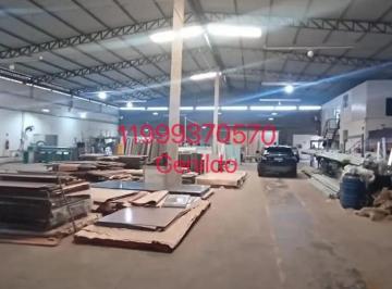Comercial · 1372m² · 4 Vagas · GALPÃO COM 1372M2 PE DIREITO 7M A 1 KM DO RODOANEL FÁCIL ACESSO AO METRO FL55