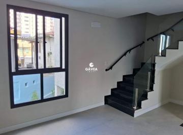 Casa · 98m² · 2 Quartos · 1 Vaga · Sobrado à venda no Ponta da Praia em Santos.