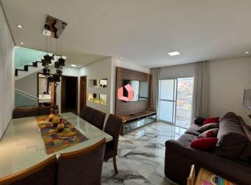Apartamento · 176m² · 2 Quartos · 2 Vagas · Cobertura com 2 dormitórios à venda, 176 m² por R$ 800.000,00 - Vila Gonçalves - São Bernardo do Cam