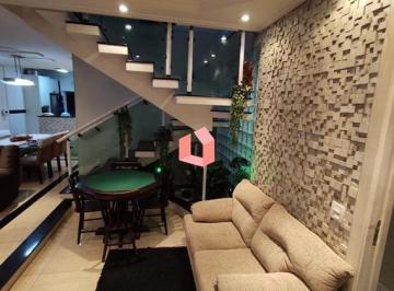 Casa · 214m² · 3 Quartos · 3 Vagas · Sobrado com 3 dormitórios para alugar, 214 m² por R$ 7.000,00/mês - Assunção - São Bernardo do Campo