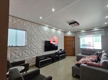 Casa · 180m² · 3 Quartos · 4 Vagas · Sobrado com 3 Suítes e Área Gourmet | Independência | São Bernardo do Campo