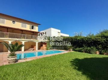 Piscina · SHIS QL 24 Conjunto 8 - Lago Sul - Brasília - Casa térrea com 5 quartos e vista privilegiada para a