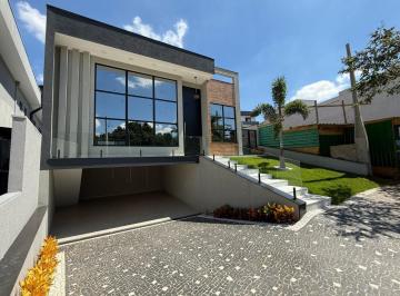 Foto 01 · Casa de Luxo no Swiss Park: 3 quartos, 3 suítes, 3 salas, 4 banheiros, 4 vagas, 274m² em Campinas-SP