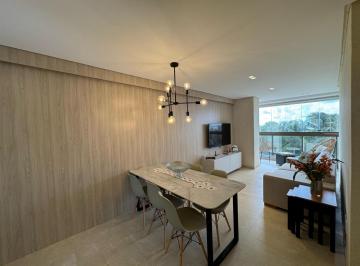 Apartamento · 73m² · 3 Quartos · 1 Vaga · Apartamento Mobiliado e Projetado na Beira-Mar de Formosa – Vista Espetacular!