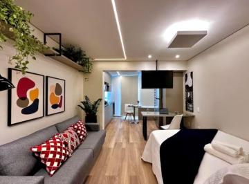 Apartamento de 1 quarto, São Paulo · Apartamento studio mobiliado para alugar no Air Brooklin, andar alto, próx metrô