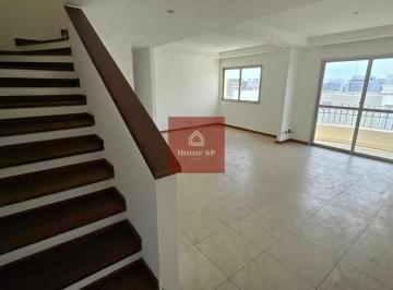 Apartamento · 158m² · 3 Quartos · 3 Vagas · Cobertura Duplex para locação em Moema 158m² 3 dormitórios 2 suítes 3 vagas com churrasqueira!