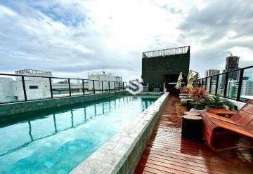 74bfef0fa92b91a0b04c04eb33f791b7c6247dc3 · Flat no Jardim Oceania já com projetados e mobiliado à venda, 17 m² por R$ 450.000,00- João Pessoa/P