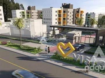 Apartamento · 59m² · 2 Quartos · 1 Vaga · Apartamento em Uvaranas, Ponta Grossa/PR de 59m² 2 quartos à venda por R$ 264.000,00