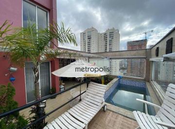 4439e391f0eefaff6a561b41f51f61d69331b8b8 · Cobertura à venda, 467 m² por R$ 2.821.000,00 - Jardim - Santo André/SP