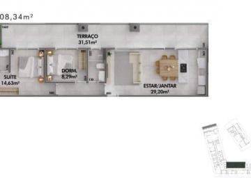 Apartamento · 108m² · 2 Quartos · 2 Vagas · Level Up - Cobertura 2 dormitórios na Cachoeira do Bom Jesus - Floripa