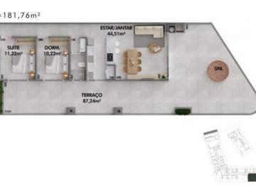 Apartamento · 181m² · 2 Quartos · 2 Vagas · Level Up - Cobertura 2 dormitórios na Cachoeira do Bom Jesus - Floripa