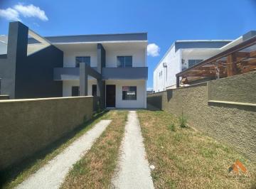 Casa · 92m² · 2 Quartos · 1 Vaga · Sobrado geminado, lateral, com 2 dormitórios sendo 2 suítes, pátio privativo, no Rio Vermelho, Fl