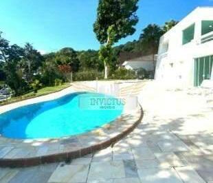 Casa · 467m² · 5 Quartos · 3 Vagas · Casa de Condomínio com 5 Suítes para Comprar, 467,28m² - Balneario Praia do Perequê, Guarujá/SP. 