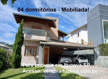 Casa , Itupeva · Ibi Aram, Itupeva-SP, Sobrado 04Dorms(01ST_Closet), Mobiliado.