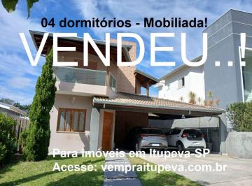 Casa , Itupeva · Ibi Aram, Itupeva-SP, Sobrado 04Dorms(01ST_Closet), Mobiliado.